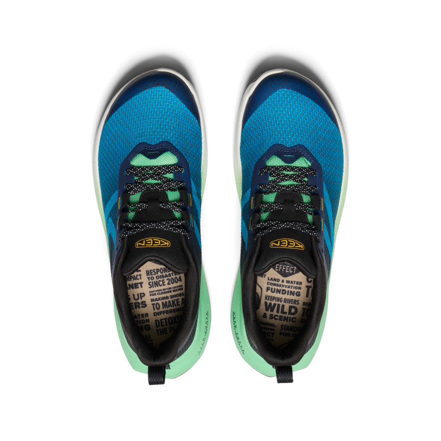 Men's 450 Dirt Hiking Shoe | Blue Danube/Absinthe Green | KEEN