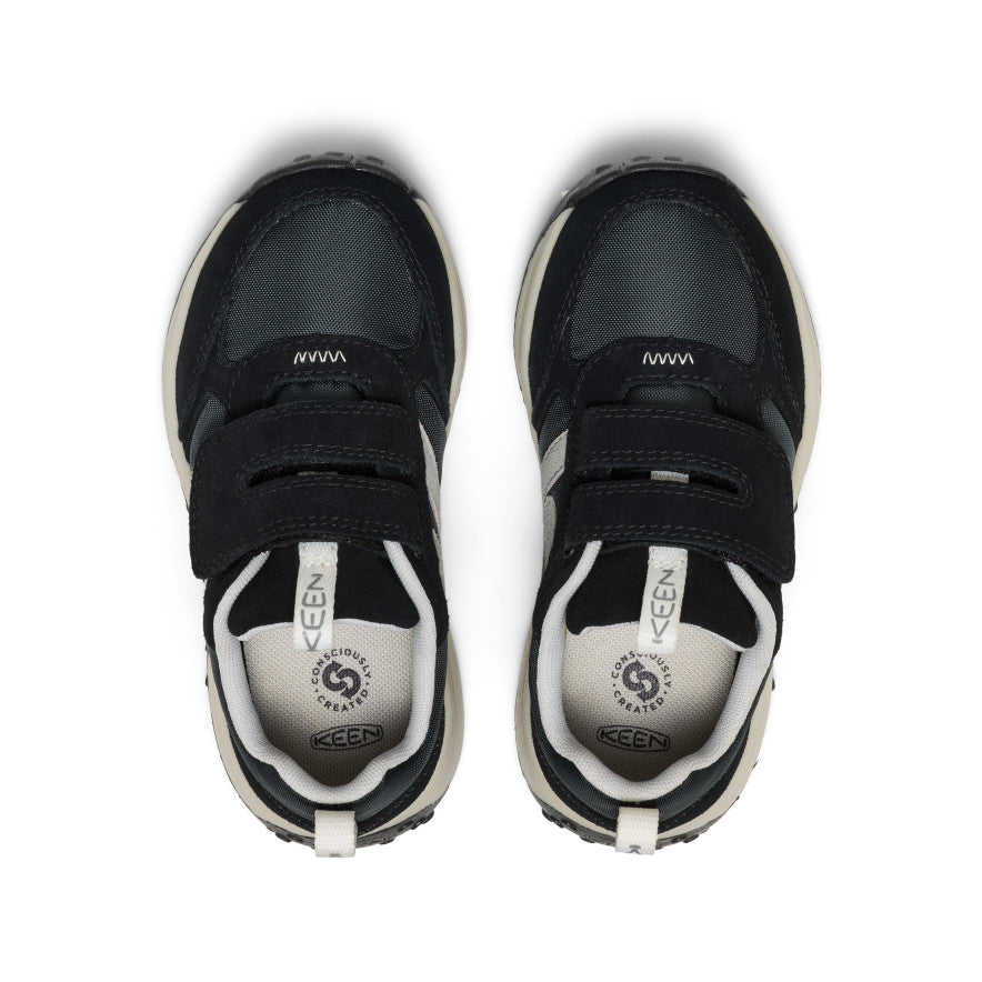Little Kids' KS86 Sneaker | Black/Star White | KEEN Footwear Canada