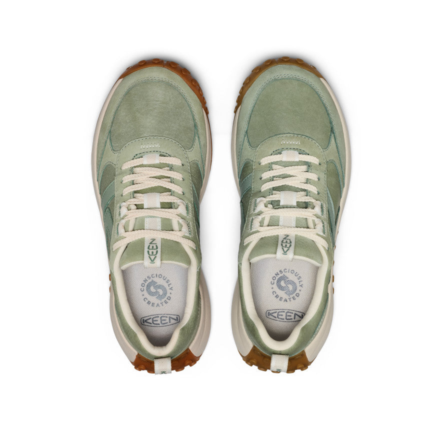 Women's KS86 Leather Sneaker | Lily Pad/Birch | KEEN Footwear Canada