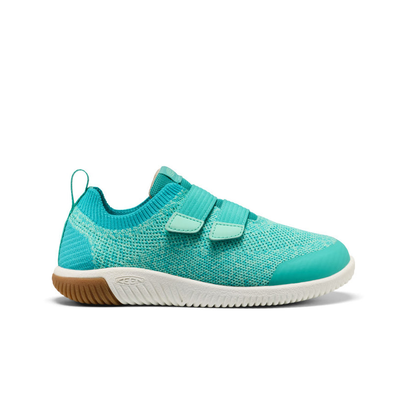 Big Kids' KNX Knit Double Strap  |  Bright Aqua/Cabbage