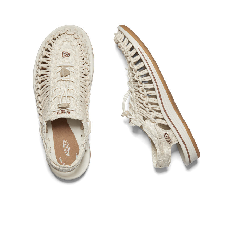Men's UNEEK Canvas Sandals | Canvas/Birch | KEEN Footwear Canada