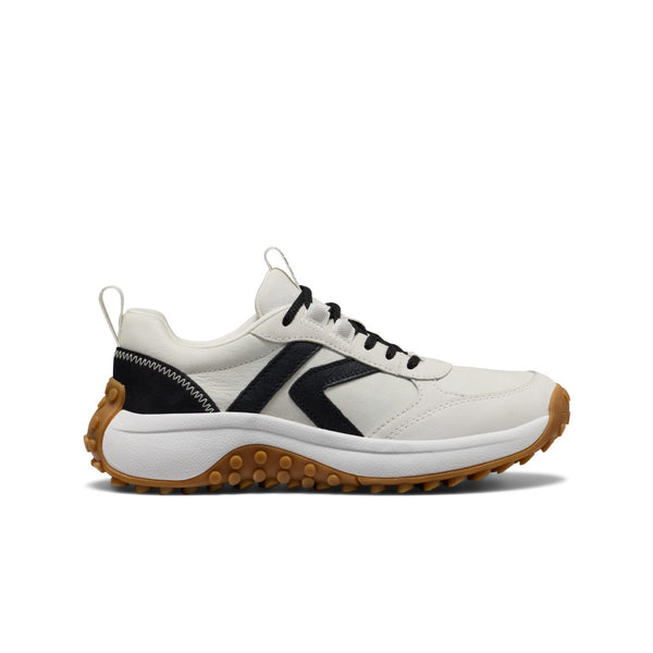 Women's KS86 Leather Sneaker | Star White/Black | KEEN Footwear Canada