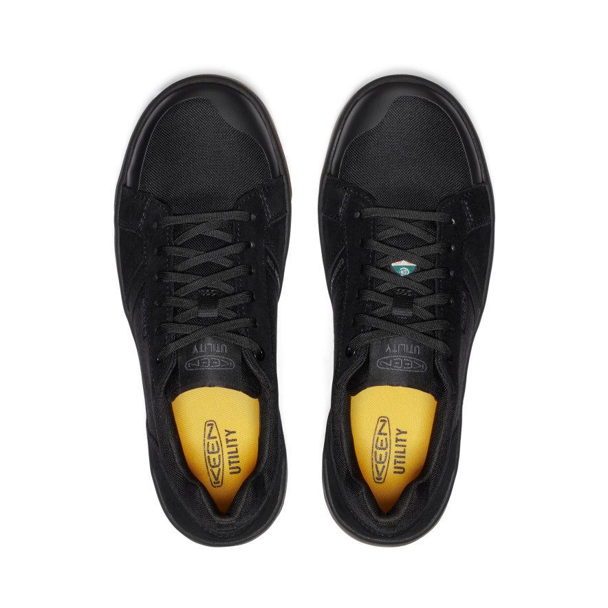 Men's CSA Kenton Work Shoe (Carbon Toe) | Black/Gum | KEEN