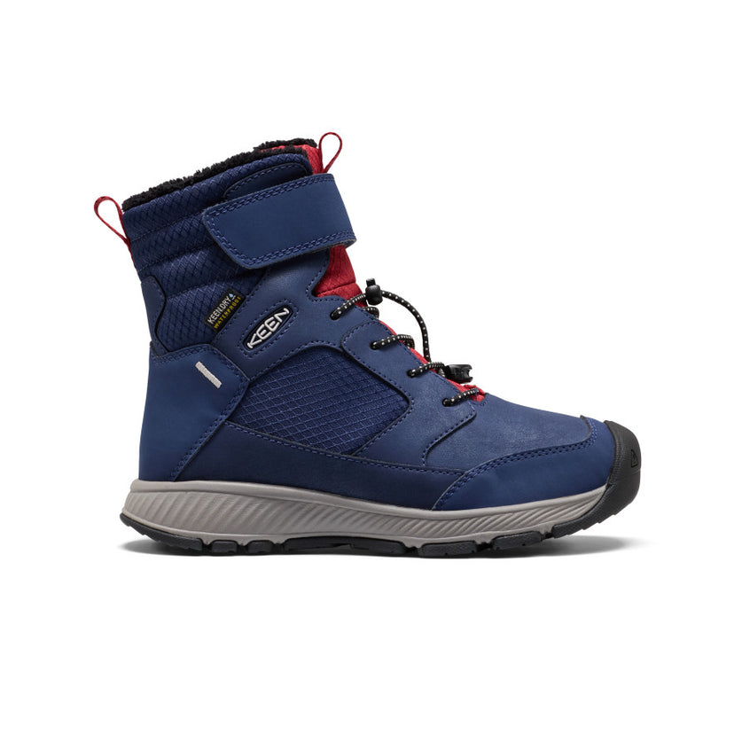 Skua Waterproof Winter Boot Pour Jeunes  |  Académie Navale/Garnet