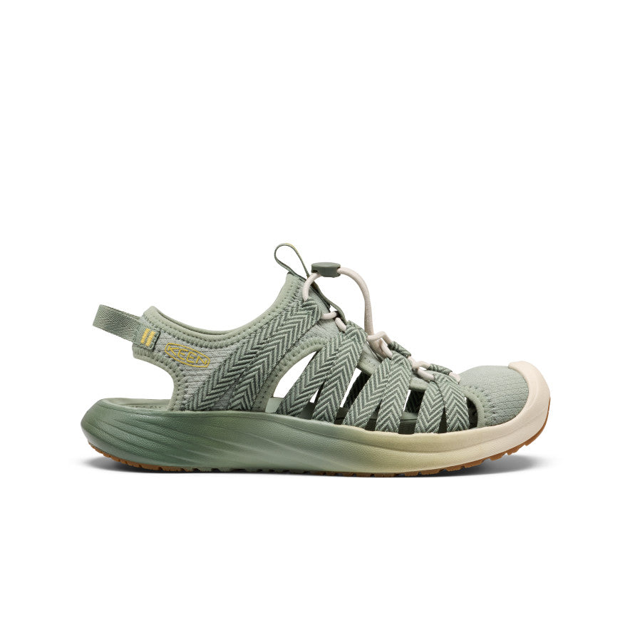 Women's Whisper Lite Sandal | Lily Pad/Cream Gold | KEEN Footwear