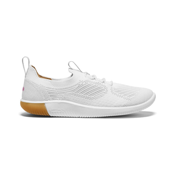 Women's KNX Knit Sneaker | Star White/Moonlite Mauve | KEEN