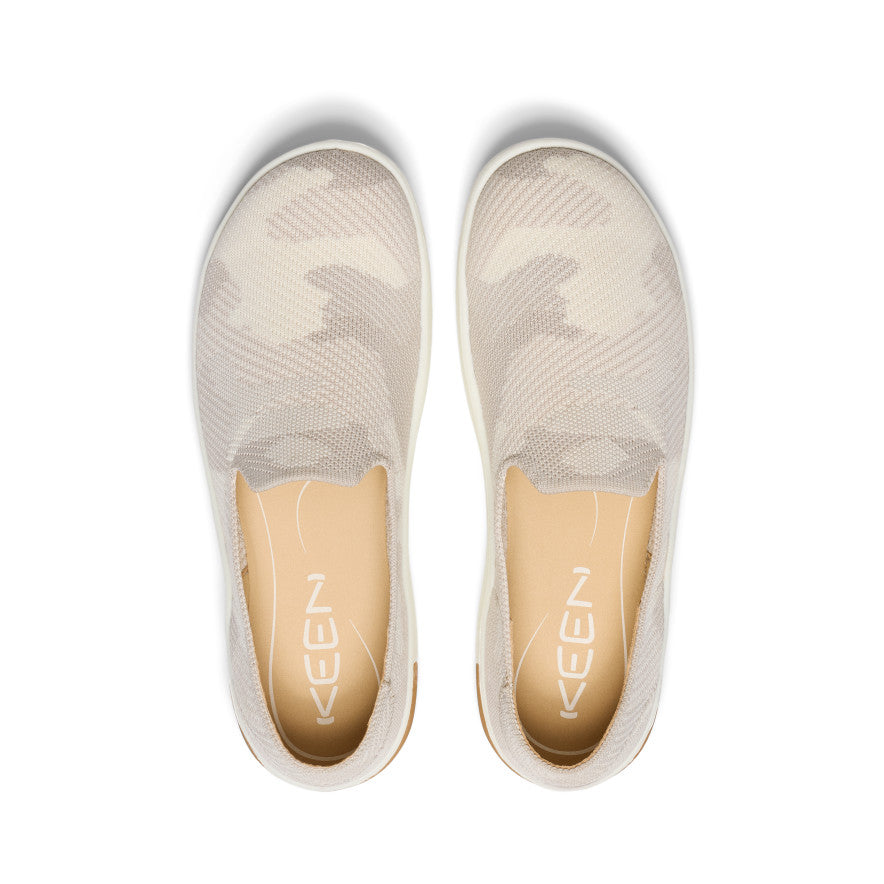 Women's KNX Knit Slip-On | Silver Lining/Birch | KEEN Footwear Canada