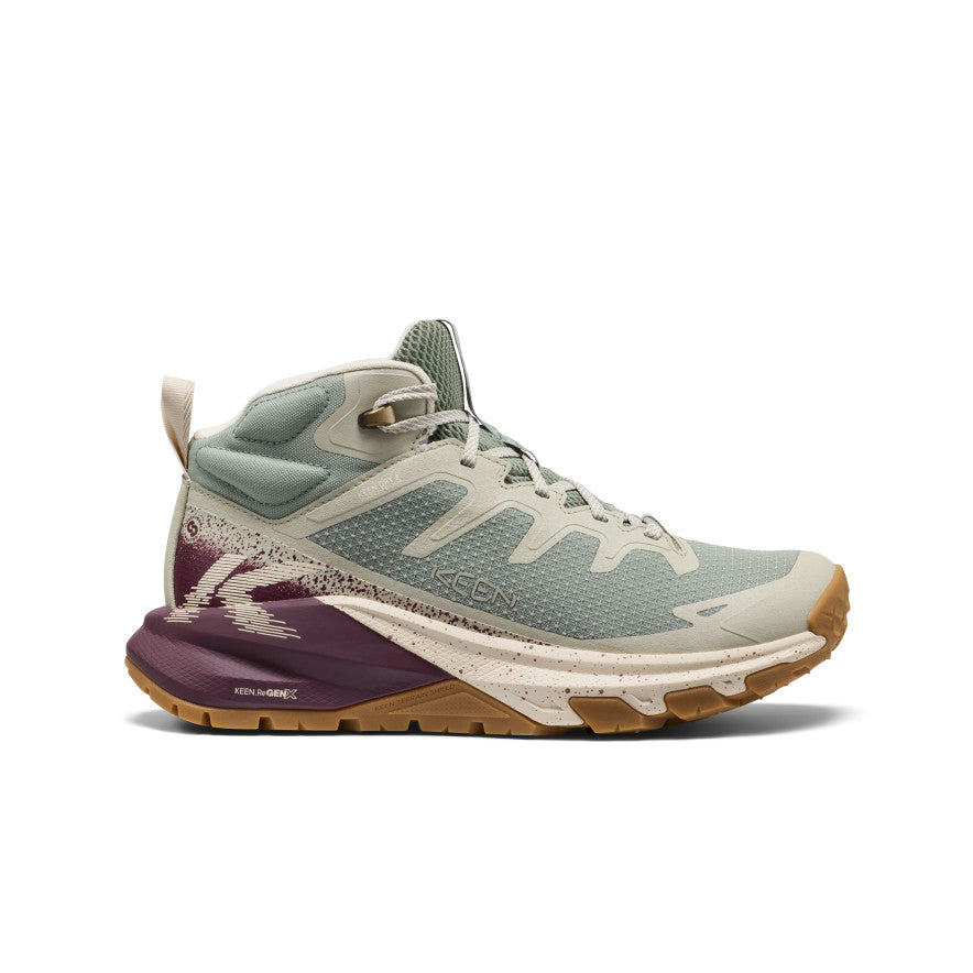 kk_44 Women's Targhee Apex Waterproof Hiking Boot | Lily Pad/Fig | KEEN