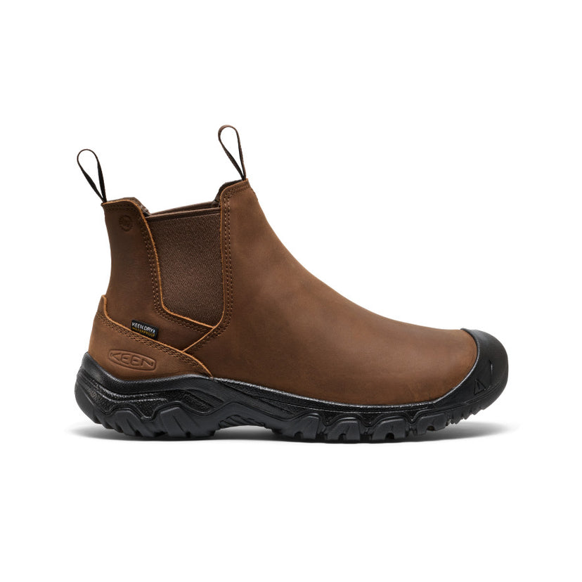 Anchorage IV Waterproof Boot Wide Pour Homme  |  Terre Foncée/Noir