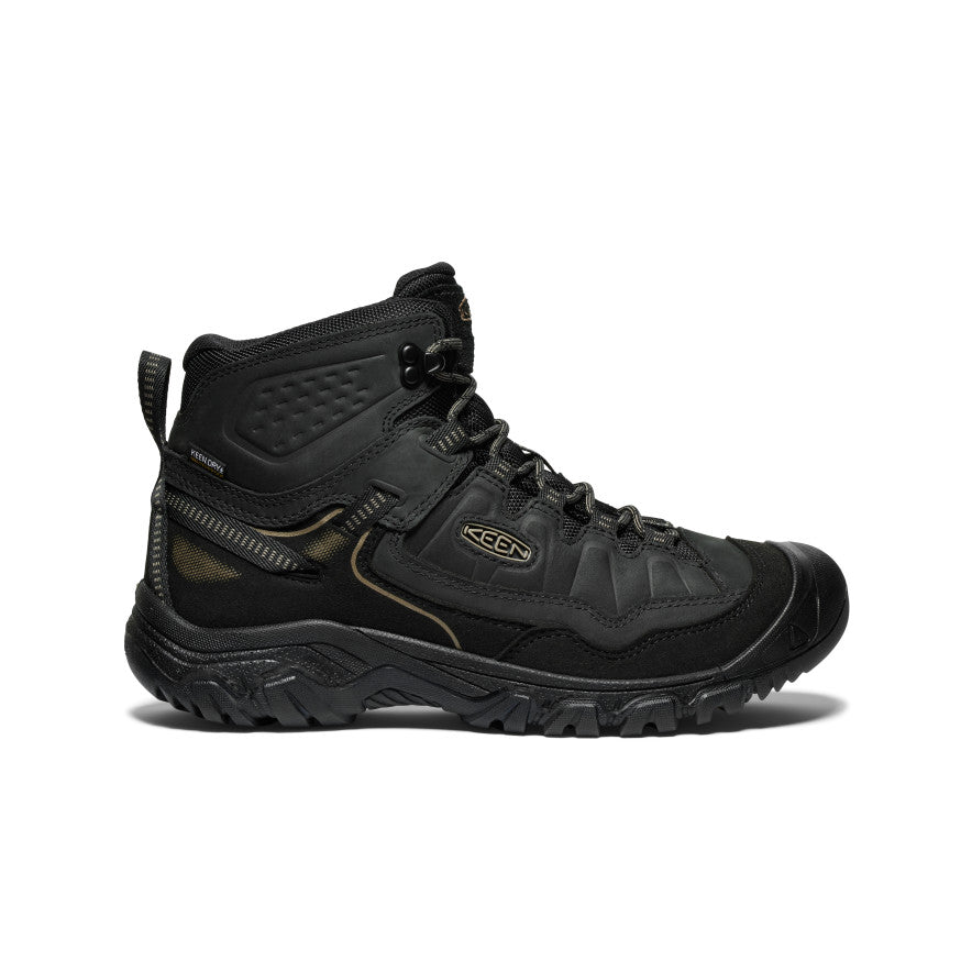 Men's Targhee IV Waterproof Hiking Boot | Triple Black | KEEN