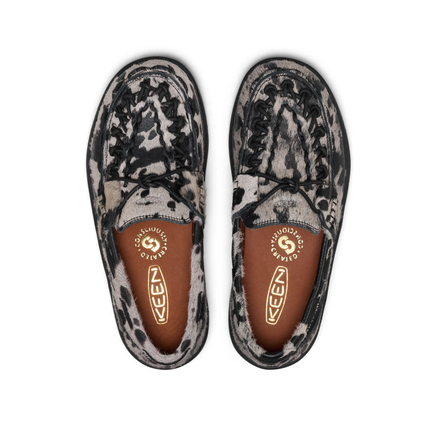 Women's UNEEK Loafer | Nocturnal Cow Black | KEEN Footwear Canada