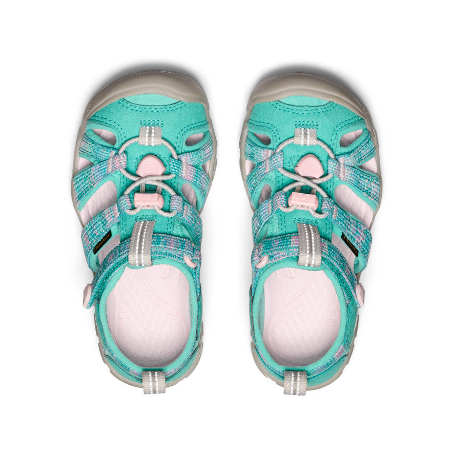 Little Kids' Seacamp II CNX | Bright Aqua/Giggle Pink | KEEN