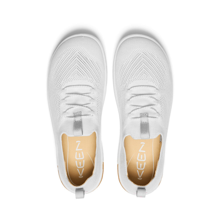 Women's KNX Knit Sneaker | Star White/Moonlite Mauve | KEEN