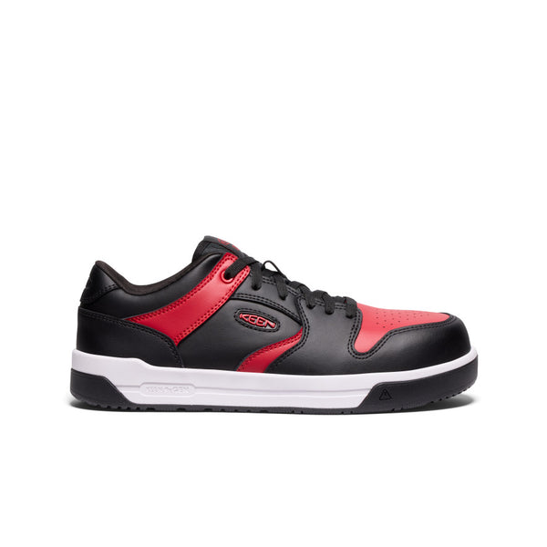 Keen Overton Men s Composite Toe Athletic Work Shoe 1029872 Red Black 9 Black D