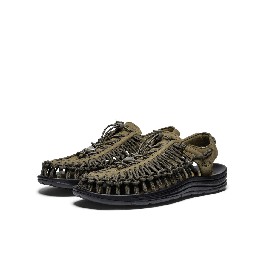 Men's Two-Cord Sandals | Olive/Black | KEEN Footwear Canada