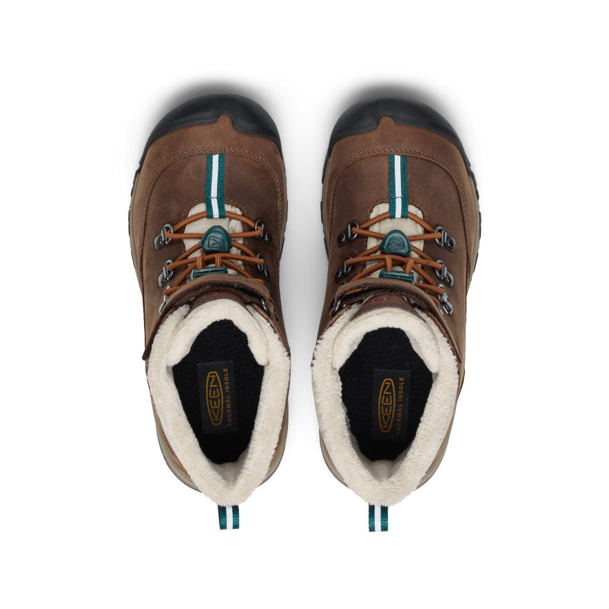 Big Kids' Kanibou Waterproof Winter Boot | Dark Earth/Roasted