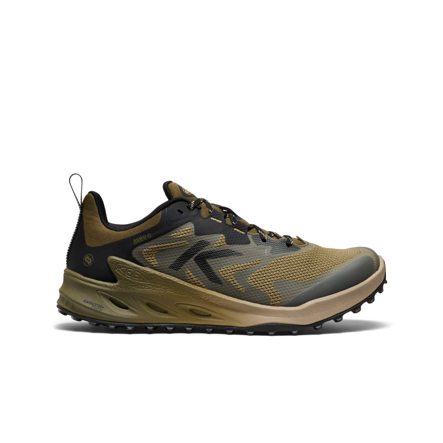 根底 Men's Zionic NXT Waterproof Hiking Shoe | Martini Olive/Lemon