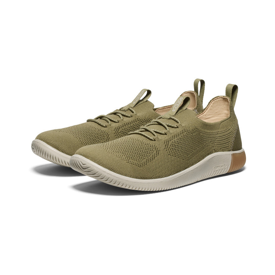 Men's KNX Knit Sneaker | Martini Olive/Plaza Taupe | KEEN Footwear