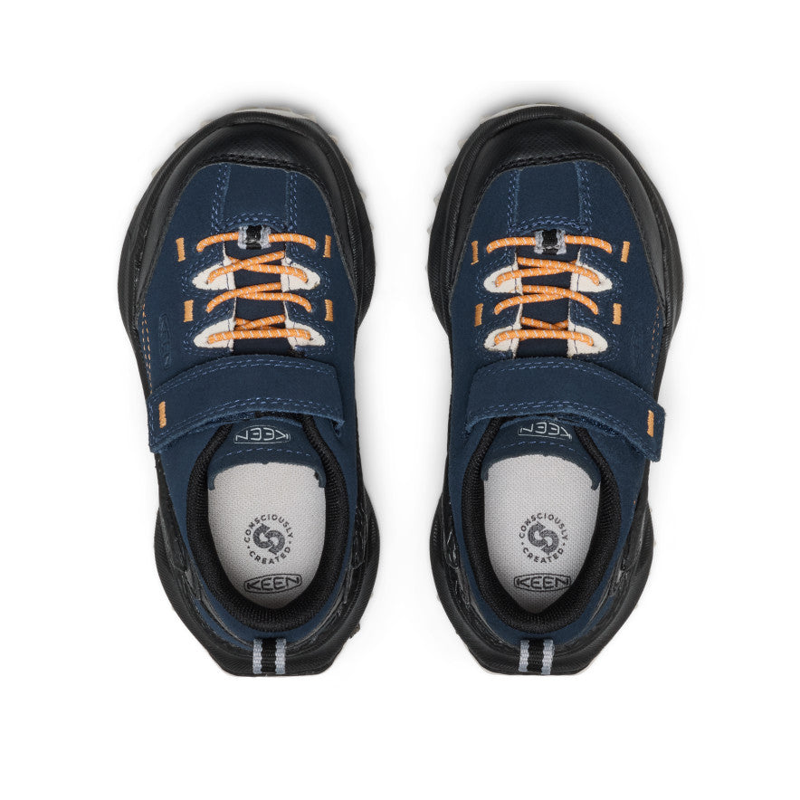 カーネリアン Little Kid's Jasper Zionic Sneaker | Naval Academy/Flame Orange