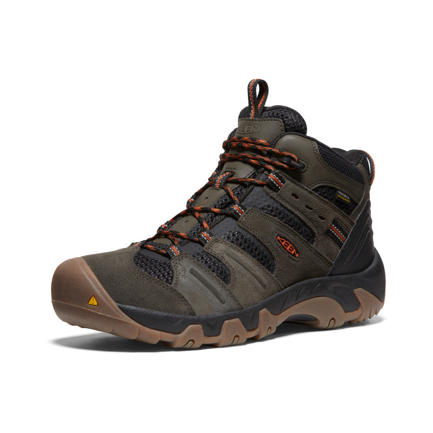 Men's Headout Mid Height Waterproof Hiking Boot Black Olive