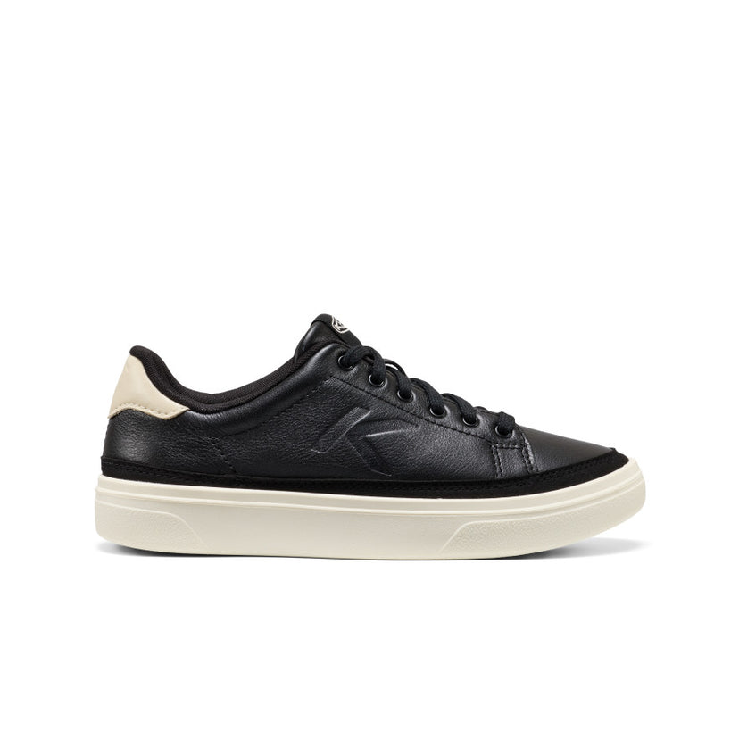 Women's KM1 Leather Sneaker  |  Black/Birch