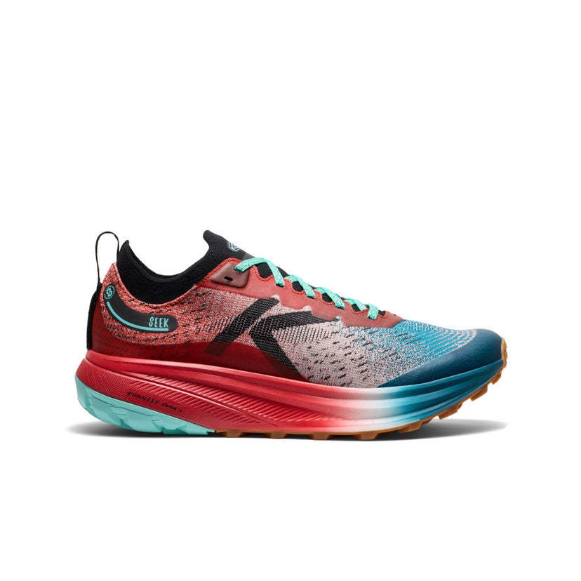 Men's Seek Trail Running Shoe  |  Grenadine/Ocean Depths