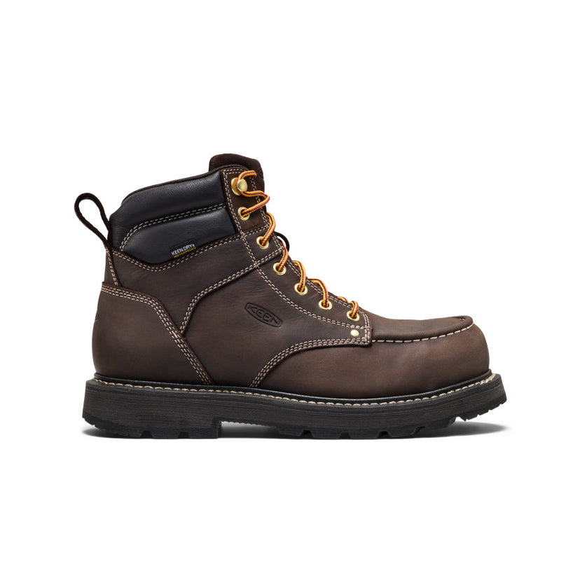 Men's CSA Cincinnati 6" Waterproof 90° Heel Boot (Carbon Toe)  |  Coffee Bean/Black