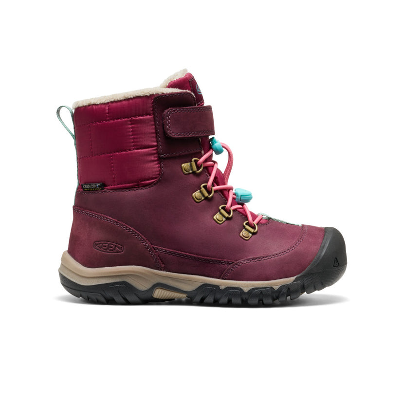 Kanibour Waterproof Winter Boot Pour Jeunes  |  Fig/Pink Lemonade