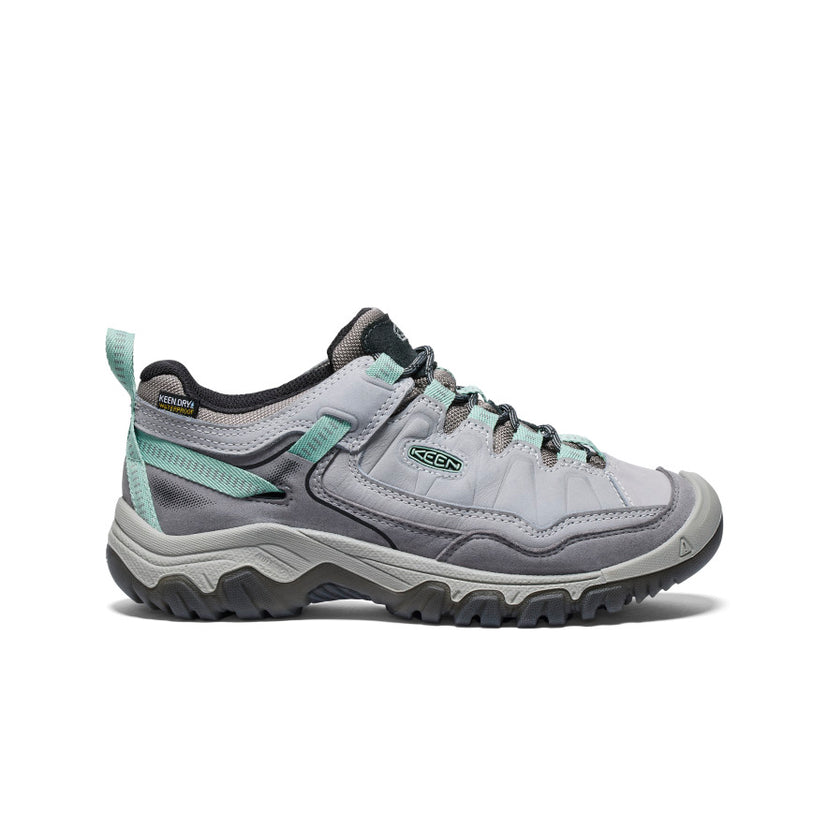 Targhee IV Wide Waterproof Hiking Boot Pour Femme  |  Alliage/Vert Granit