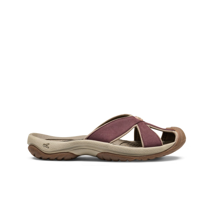 Bali Leather Slide Sandal Pour Femme  |  Lueur Mesa