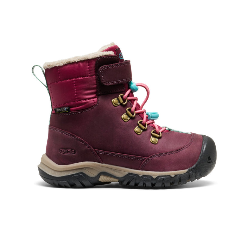 Kanibou Waterproof Winter Boot Pour Enfants  |  Fig/Pink Lemonade