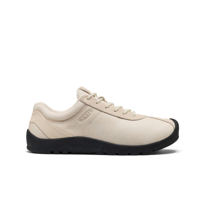 Jasper Decon Leather Sneaker Pour Femme  |  Bouleau/Noir