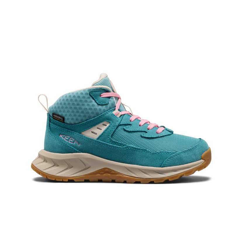 Hightrail Waterproof Hiking Boot Pour Jeunes  |  Bleu Brittany/Rose Cachemire