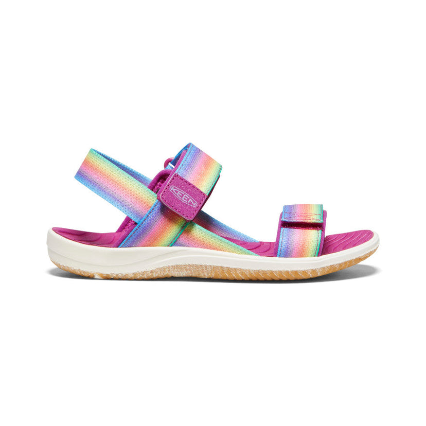 Big Kids' Elle Backstrap | Rainbow/Festival Fuchsia
