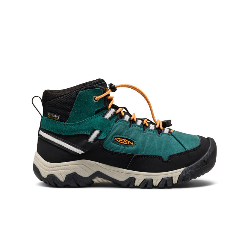 Targhee IV Waterproof Hiking Boot Pour Jeunes  |  Méditerranée/Orange Flamme