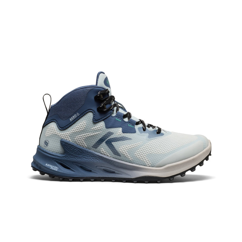 Zionic NXT Waterproof Hiking Boot Pour Femme  |  Bleu Ballad/Vert d'hiver