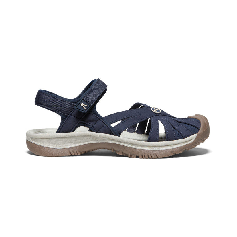 Rose Sandal Pour Femme  |  Bleu Marin
