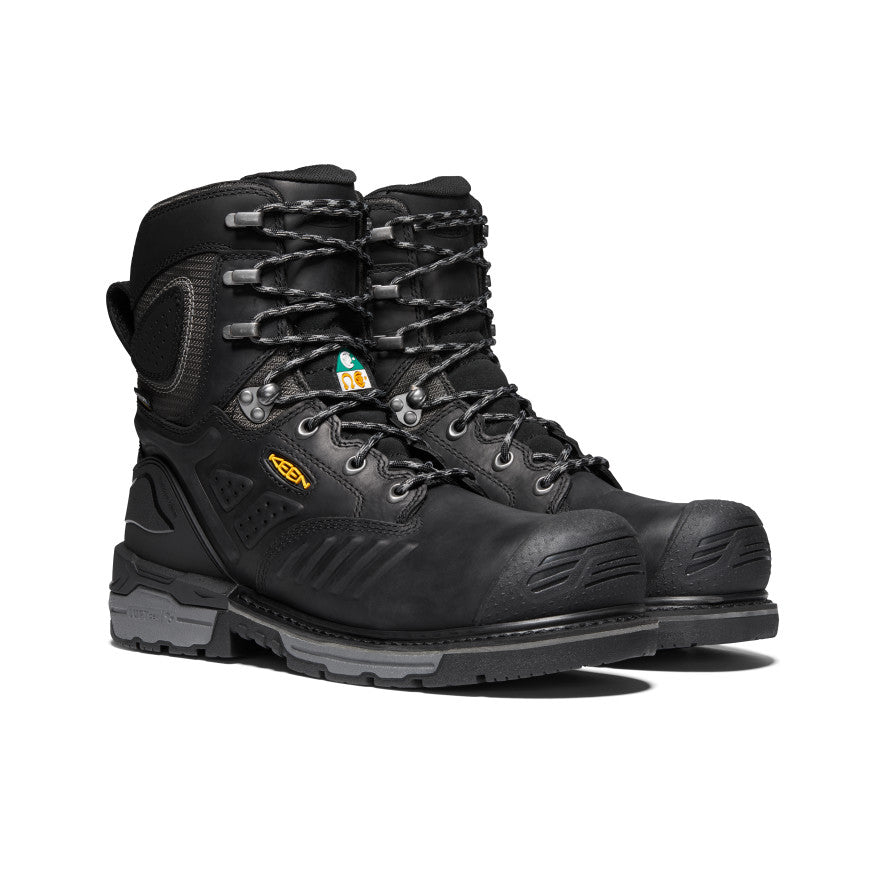 Men's Black Work Boots - CSA Philadelphia 8