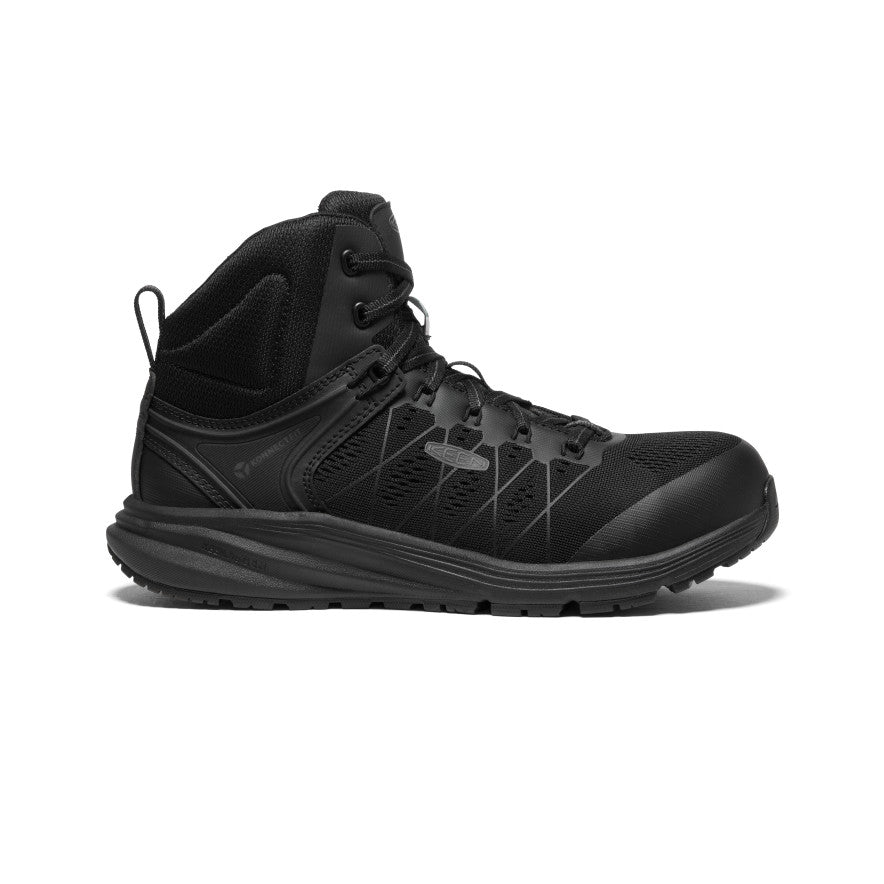 Men's Black Work Sneakers - CSA Vista Energy Mid | KEEN Footwear