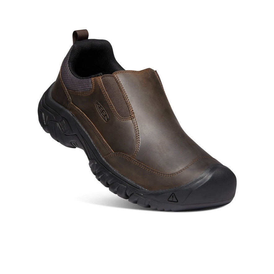 Men's Brown Leather Slip-On's - Targhee III | KEEN Footwear Canada