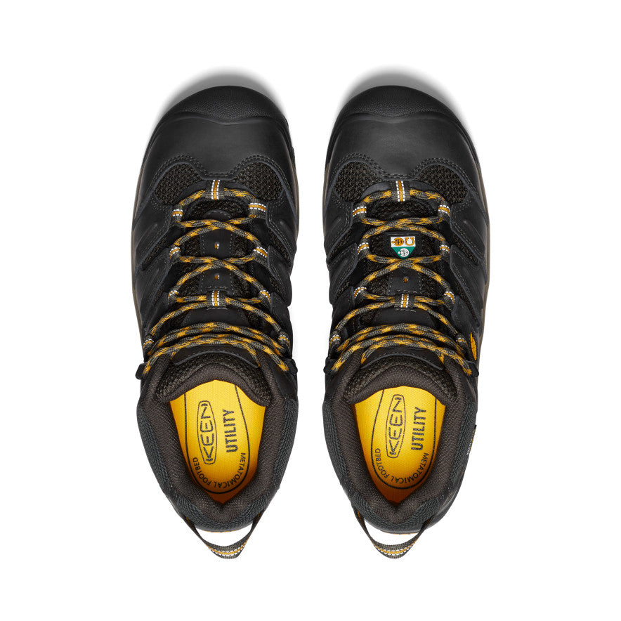 Men's Brown Work Hiking Boots - CSA Lansing Mid WP | KEEN Footwear Canada