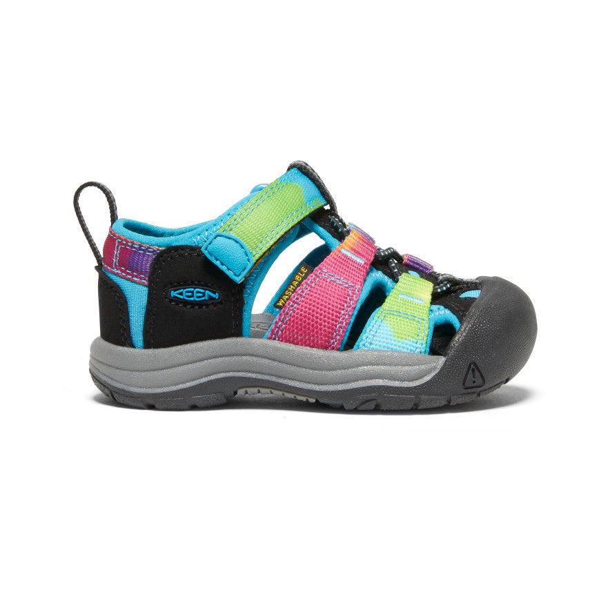 Toddlers' Rainbow Tie Dye Water Sandals - Newport H2