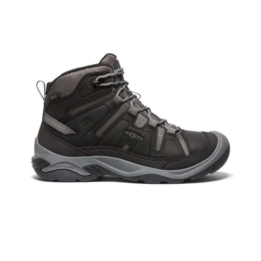 Men s KEEN Circadia Mid Boots 11 Black Steel Grey