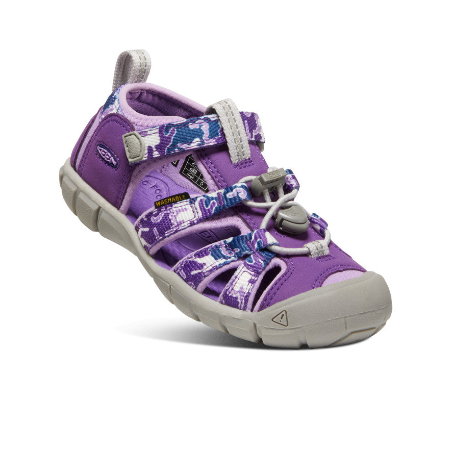 Kids purple sandals hot sale
