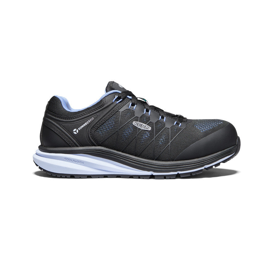 Women's Black Work Sneakers CSA Vista Energy KEEN Footwear Canada