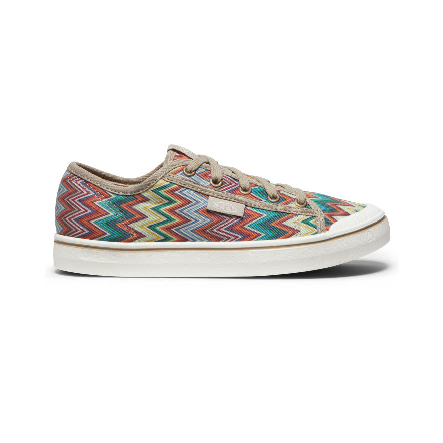 Women s Cotton Canvas Sneakers Elsa V KEEN Footwear Canada